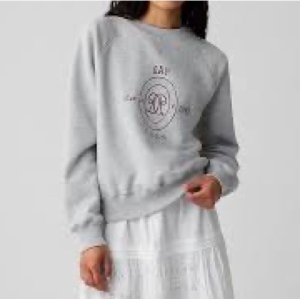 gap x doen grey sweatshirt